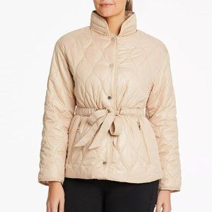 NWT New $260 Kate Spade Relaxed Belted Onion Quilted Jacket Size XS
